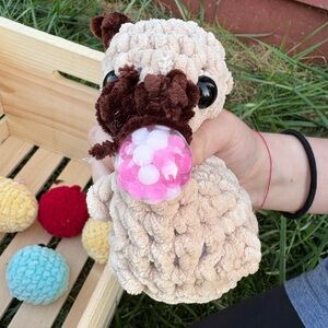 SOFT Plush Pug Stress Pet